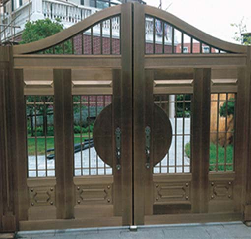 别墅庭院铜门